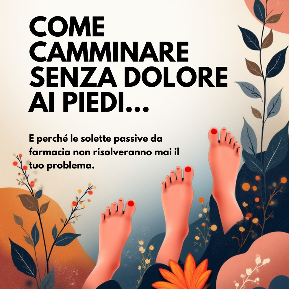 E-BOOK COME CAMMINARE SENZA DOLORE AI PIEDI...